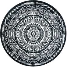 Vaip Hakano Beo Napkin, 160 x 160 cm, must