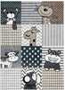 Vaip siseruumidesse Hakano Beo Pets, 220 x 160 cm, valge/hall/pruun