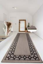 Koridorivaip Conceptum Hypnose Bague 286CHL6764, pruun/must, 140 x 80 cm