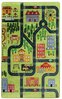 Vaip Conceptum Hypnose Small Town 876CHL1153, 184 x 137 cm, mitmevärviline/roheline