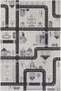 Lastetoa vaip Ragami City, 160 x 230 cm, kreemjas