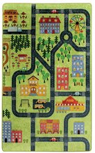 Vaip Conceptum Hypnose Small Town 876CHL1153, 184 x 137 cm, mitmevärviline/roheline
