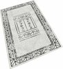 Vaip Conceptum Hypnose W1051 213HFT1467, 150 x 100 cm, valge/must