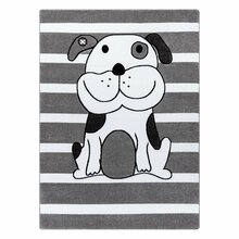 Vaip Hakano Tinies Puppy, 190 x 140 cm, valge/hall