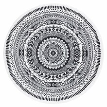 Vaip Hakano Beo, 160 x 160 cm, valge/hall