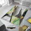 Vaip Conceptum Hypnose EXFAB325 368HFT3997, 220 x 140 cm, kuldne/must/roheline