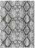 Vaip Hakano Vinea Snake, 220 x 160 cm, must/kreemjas/hall