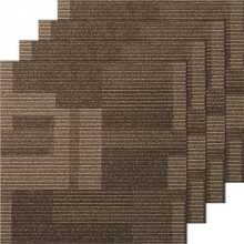 Vaibaplaadid Vevor, 610 x 610 mm, 24 tk, pruun segu
