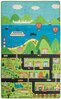 Vaip Conceptum Hypnose Happy City 876CHL1070, 190 x 140 cm, mitmevärviline