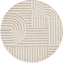 Ümmargune vaip Ayyildiz Art 1121, 200 x 200 cm, kreem
