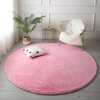 Ringvaip Strado Rabbit, 120 x 120 cm, roosa