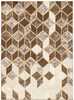 Vaip Hacano Trex Geometric, 220 x 160 cm, pruun/beež