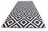 Koridorivaip Conceptum Hypnose Black White 286CHL3913, 300 x 80 cm, valge/must