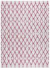 Vaip Hakano Vinea Grid, 170 x 120 cm, kreem/roosa