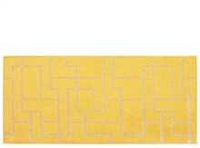 Vaip sise Domoletti NARCISO, kollane, 50 x 145 cm