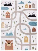 Vaip Mark Beo Polar, 150 x 80 cm, mitmevärviline/kreemjas