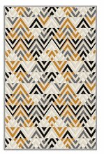 Vaip Conceptum Hypnose EEXFAB879, valge/kollane/must, 200 cm x 100 cm