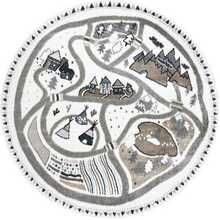 Vaip Hakano Beo Land, 160 x 160 cm, kreem/beež