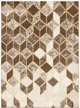 Vaip Hacano Trex Geometric, 170 x 120 cm, pruun/beež