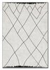 Vaip Conceptum Hypnose ASR 55 288NGR1849, 120 x 180 cm, valge/must