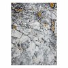 Vaip Hakano Mosse Marble, 80 x 150 cm, must/kreemjas