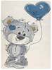 Vaip Hakano Tinies TeddyBear, 190 x 140 cm, kreem