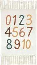 Laste vaip Home Styling Collection Numbers, 60 x 90 cm, mitmevärviline