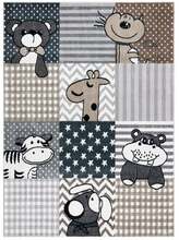 Vaip siseruumidesse Hakano Beo Pets, 170 x 120 cm, valge/hall/pruun