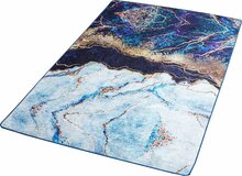 Vaip Conceptum Hypnose Ocean 882CHL3603, 80 x 140 cm, kuld/sinine