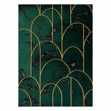Vaip Hakano Estema ArtDeco, 190 x 140 cm, kuld/roheline