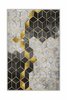 Vaip Conceptum Hypnose HMNT772, 80 x 50 cm, kuldne/must/hall