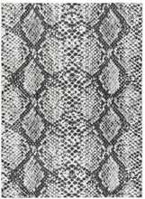 Vaip Hakano Vinea Snake, 140 x 190 cm, must/kreemjas/hall