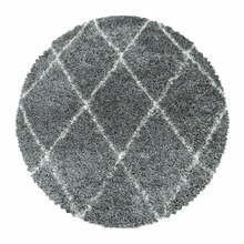 Ümmargune vaip Ayyildiz Shaggy Alvor Grey 3401, 160 x 160 cm