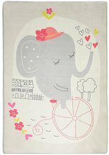 Vaip Conceptum Hypnose Elephants Bike 876CHL1086, 190 x 140 cm, hall
