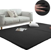 Vaip Strado Rabbit, 200 x 200 cm, must