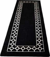 Vaip Conceptum Hypnose Bague, 80 x 300 cm, must
