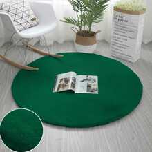 Vaip Strado Rabbit, tume roheline, 90 cm x 90 cm