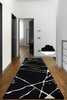 Vaip Conceptum Hypnose Broken, valge/must, 150 cm x 120 cm