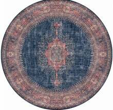 Vaip Conceptum Hypnose Blues Chenille AL 26 473RTP2456, 150 x 150 cm, tumesinine
