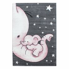 Laste vaip Ayyildiz Kids 0560, 160 x 230 cm, hall/roosa