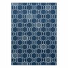 Vaip Hakano Wink Hexagon, 150 x 80 cm, sinine
