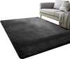 Vaip Strado Polar, 170 x 120 cm, must