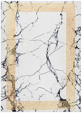 Vaip Hakano Arlen Marble4, 150 x 80 cm, valge/kuld
