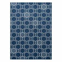 Vaip Hakano Wink Hexagon, 150 x 80 cm, sinine