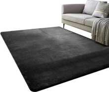Vaip Strado Polar, 170 x 120 cm, must