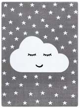 Vaip sise Hakano Tinies Cloud, 190 x 140 cm, valge/hall