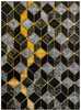 Vaip Hakano Mosse Glam, 220 x 160 cm, kuldne/must/hall