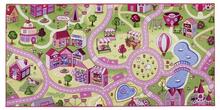 Laste vaip AW Rugs Sweet Town, 95 x 200 cm, roosa