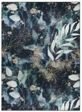Vaip sise Mark Arlen Leaves3, 170 x 120 cm, sinine