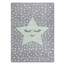 Vaip Hakano Tinies Dream, 150 x 80 cm, valge/hall/roheline